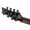 Schecter Sunset-7 Red Dawn Gloss Black Front View