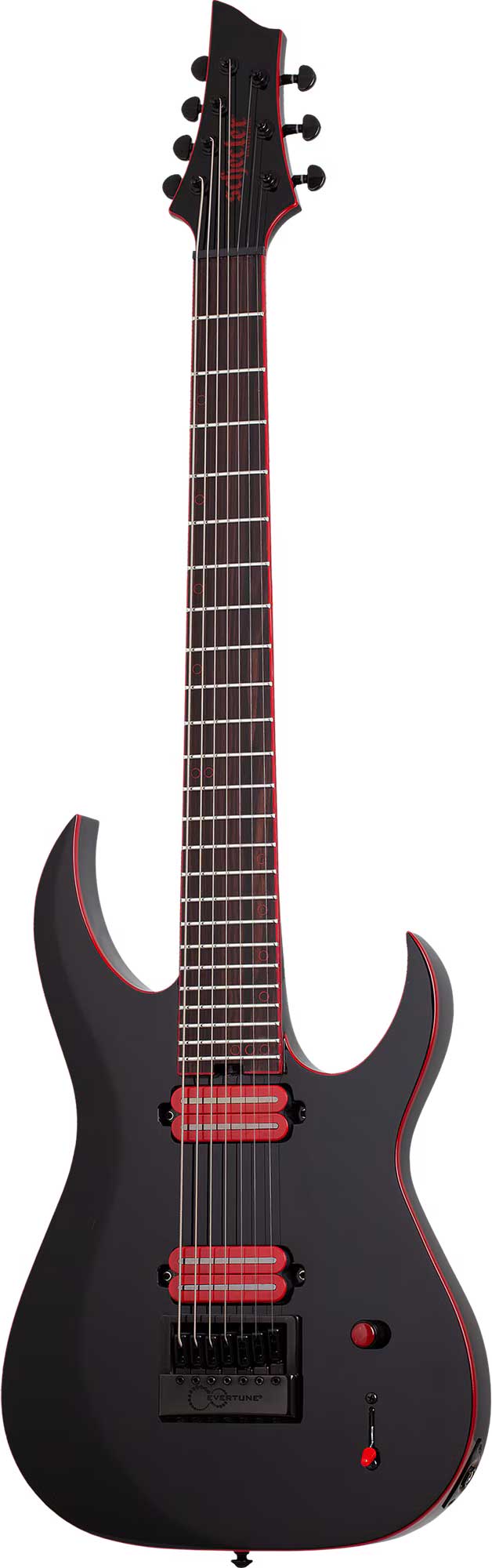 Schecter Sunset-7 Evertune Red Dawn