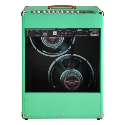 Laney Lionheart Foundry LFSUPER60-212 Sea Foam Green Combo Solid State Amp Laney Lionheart Foundry LFSUPER60-212 Sea Foam Green Combo Solid State Amp