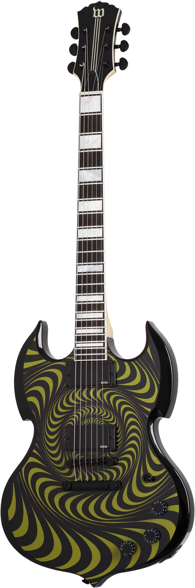 Wylde Audio Barbarian Grimmest Green Psychic Bullseye
