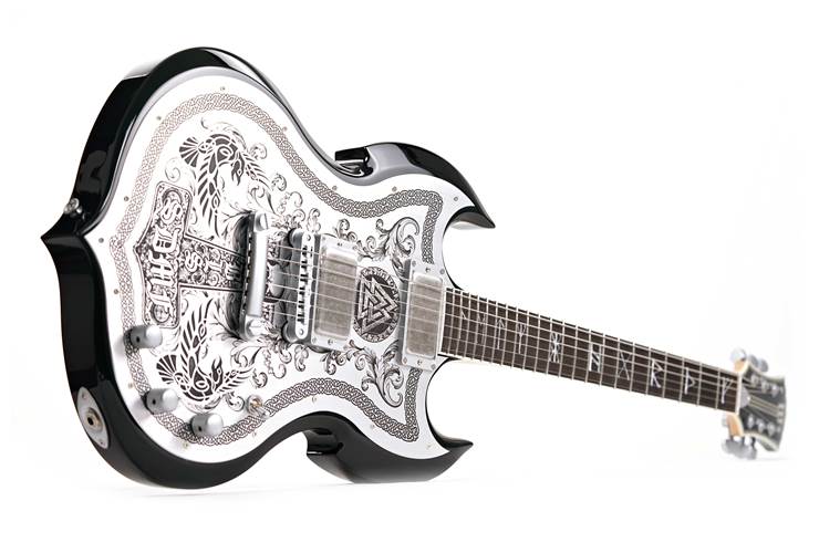 Wylde Audio Barbarian Ironworks Black Burst Wylde Audio Barbarian Ironworks Black Burst