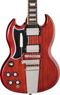 Epiphone 1964 SG Standard with Maestro Vibrola Reissue Left Handed Cherry Red