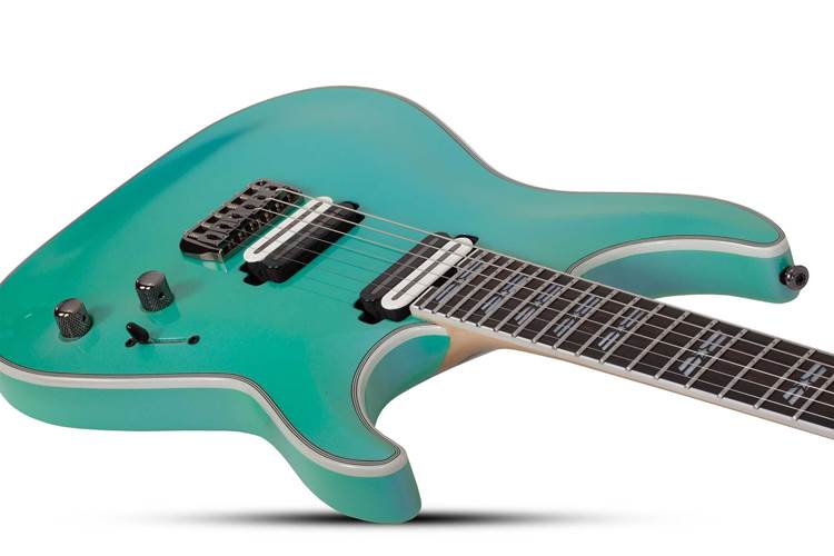 Schecter C-1 SLS Hollywood Glacier Metallic Schecter C-1 SLS Hollywood Glacier Metallic