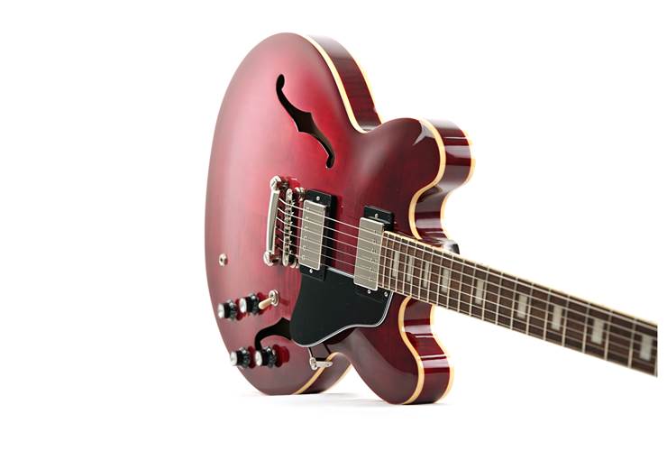 Epiphone ES-335 Figured Raspberry Burst | guitarguitar