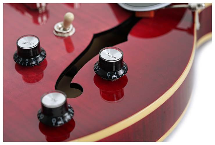 Epiphone ES-335 Figured Raspberry Burst | guitarguitar