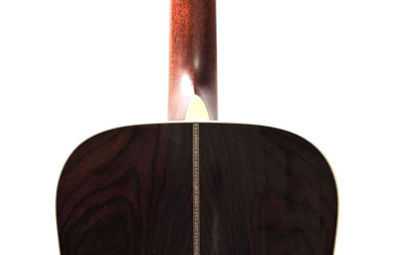 Martin Custom Shop North Street Edition D-28 Herringbone Wild Grain East Indian Rosewood Left Handed #2567624 Martin Custom Shop North Street Edition D-28 Herringbone Wild Grain East Indian Rosewood Left Handed #2567624
