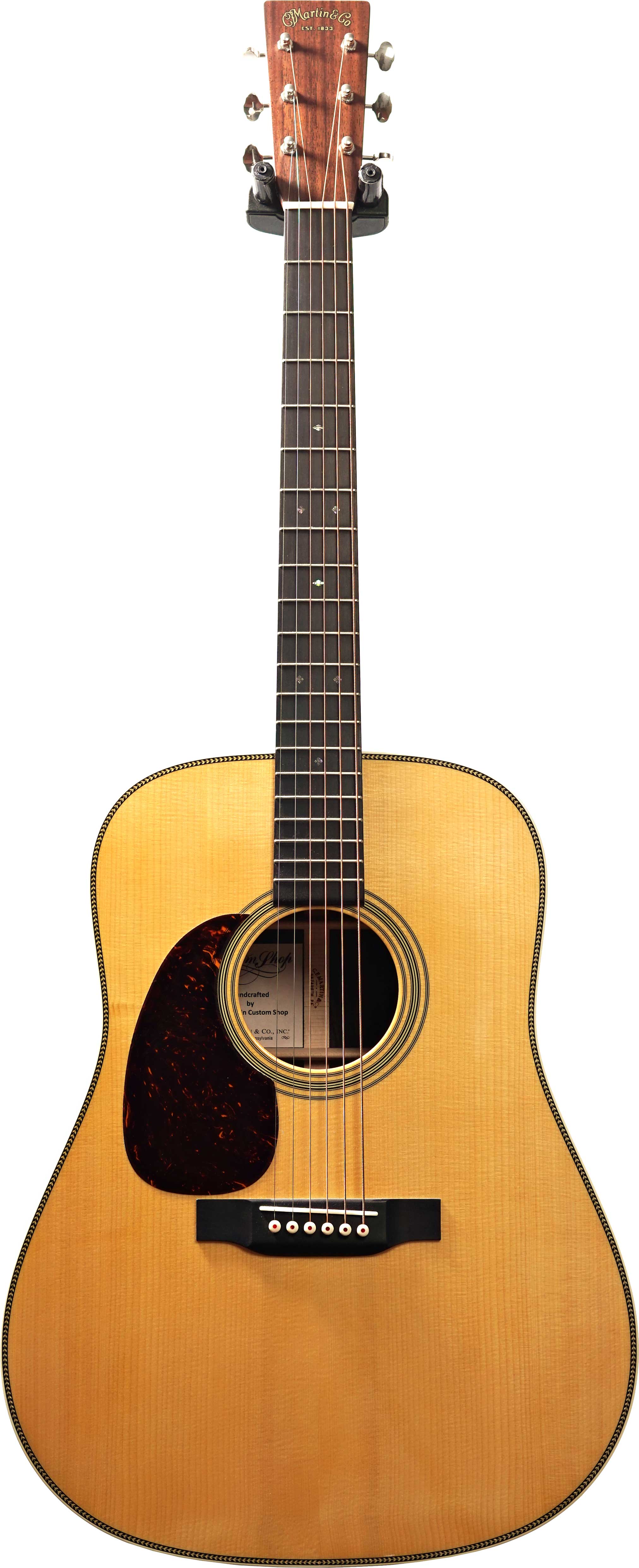 Martin Custom Shop North Street Edition D-28 Herringbone Wild Grain East Indian Rosewood Left Handed #2567624