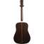 Martin Custom Shop North Street Edition D-28 Herringbone Wild Grain East Indian Rosewood Left Handed Back View