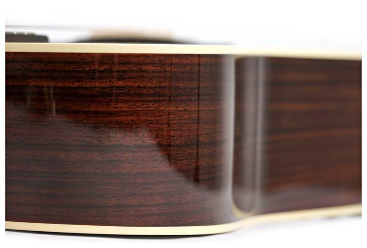 Martin Custom Shop North Street Edition D-28 Herringbone Wild Grain East Indian Rosewood Left Handed Martin Custom Shop North Street Edition D-28 Herringbone Wild Grain East Indian Rosewood Left Handed