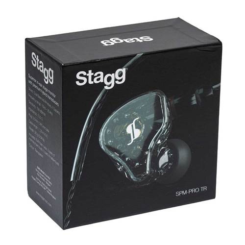 Stagg SPM-PRO Transparent Superior In-Ear Stage Monitors with Premium Hybrid Transducers  Stagg SPM-PRO Transparent Superior In-Ear Stage Monitors with Premium Hybrid Transducers