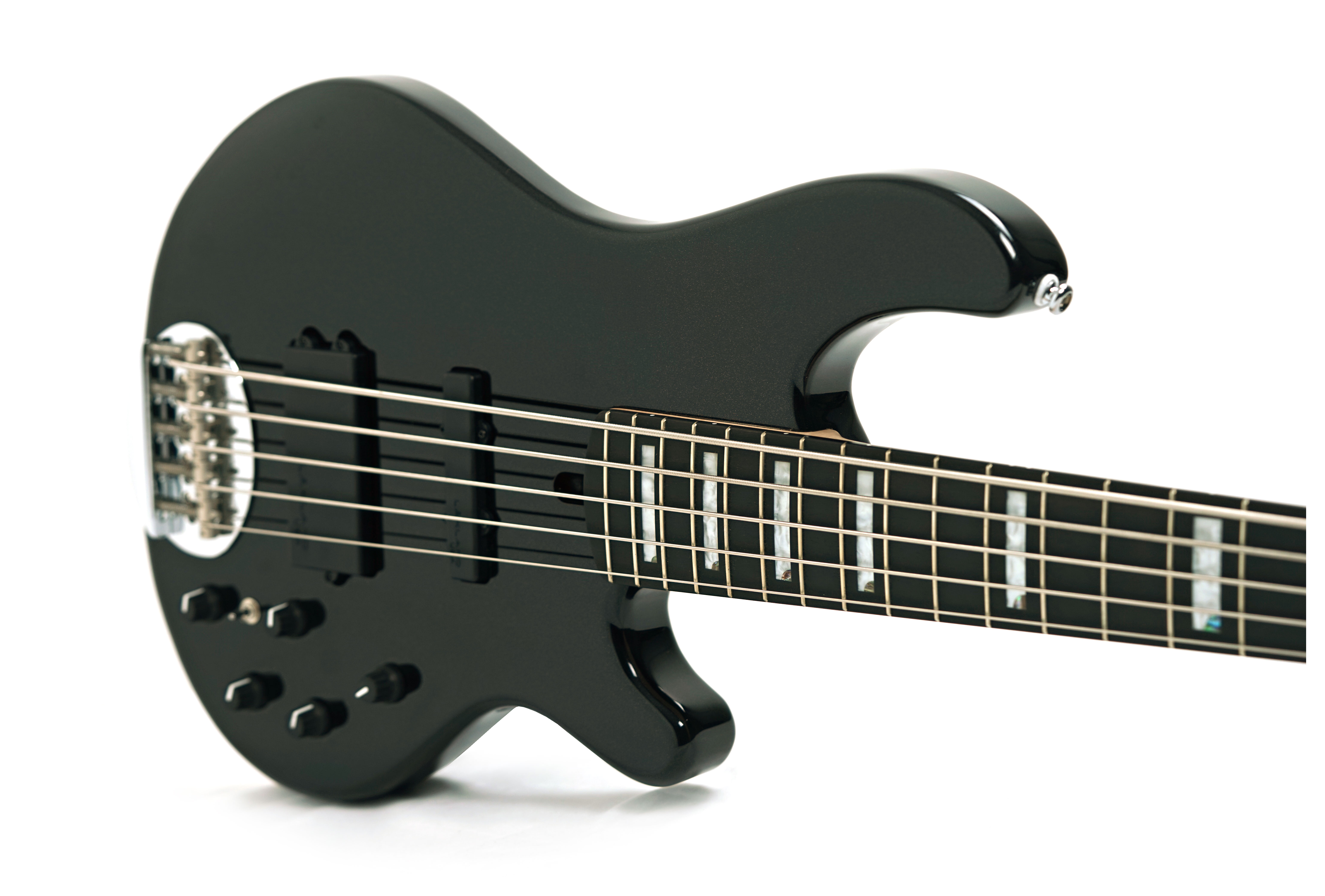 Lakland 55-02 Custom Black Sparkle Ebony Fingerboard