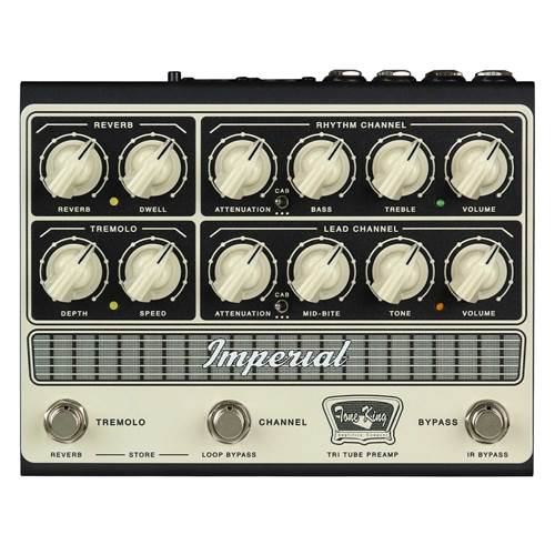 Tone King Imperial Mark II High Voltage Preamp Pedal Tone King Imperial Mark II High Voltage Preamp Pedal