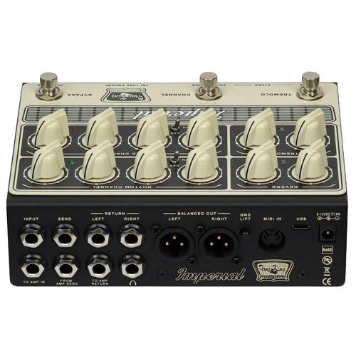 Tone King Imperial Mark II High Voltage Preamp Pedal Tone King Imperial Mark II High Voltage Preamp Pedal