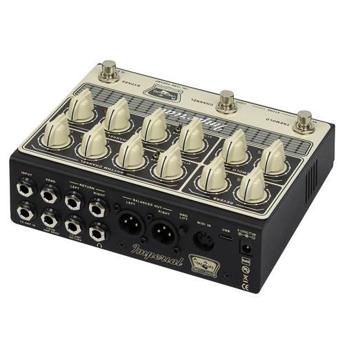 Tone King Imperial Mark II High Voltage Preamp Pedal Tone King Imperial Mark II High Voltage Preamp Pedal