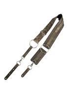 Levy's Baldric Series Premium Leather Distressed Black
