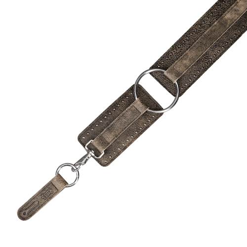 Levy's Baldric Series Premium Leather Distressed Black Levy's Baldric Series Premium Leather Distressed Black