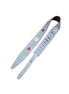 Levy's In Bloom Series Leather with Flower Appliques Sky Blue Wildflower