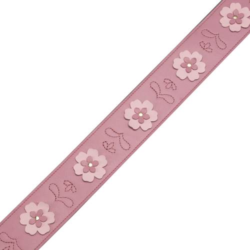 Levy's In Bloom Series Leather with Flower Appliques Primrose Pink Levy's In Bloom Series Leather with Flower Appliques Primrose Pink