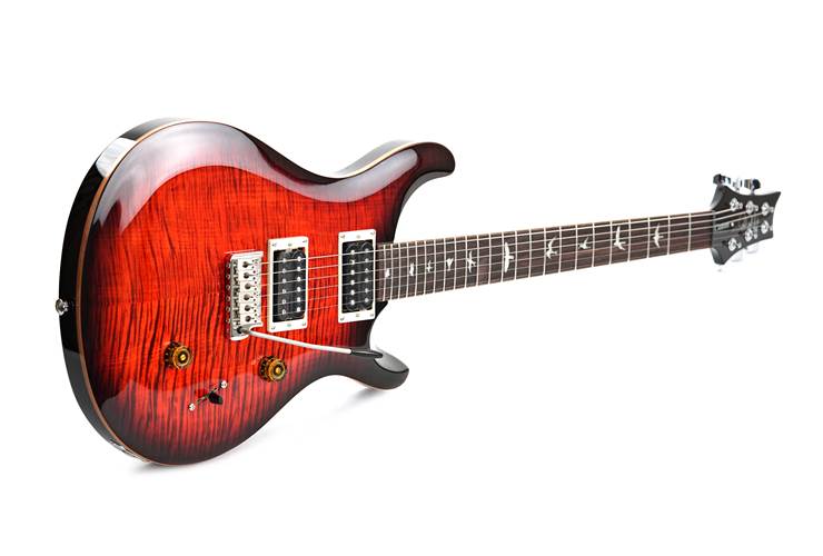 PRS SE Custom 24 Orange Tiger Smokeburst PRS SE Custom 24 Orange Tiger Smokeburst