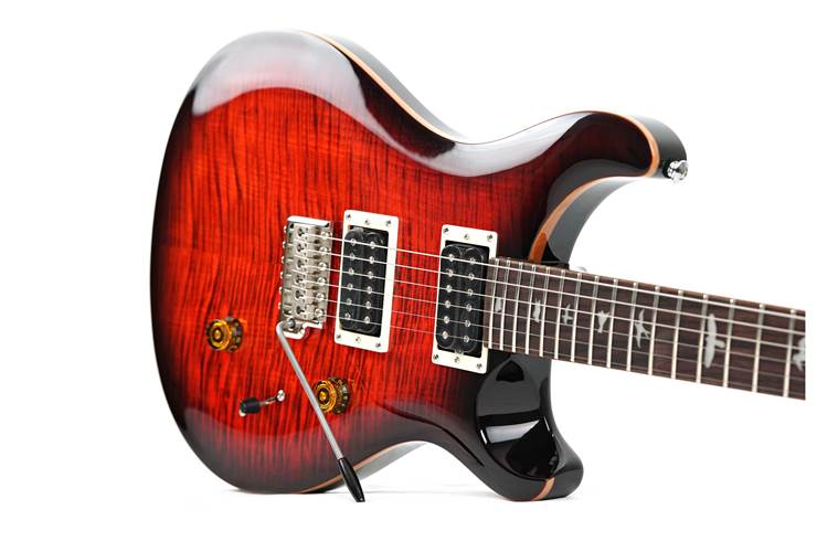 PRS SE Custom 24 Orange Tiger Smokeburst PRS SE Custom 24 Orange Tiger Smokeburst