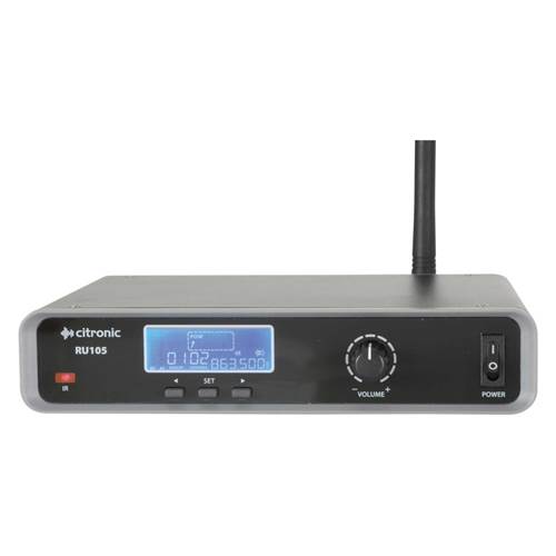 Citronic Tuneable Dual UHF Beltpack Microphone System Citronic Tuneable Dual UHF Beltpack Microphone System