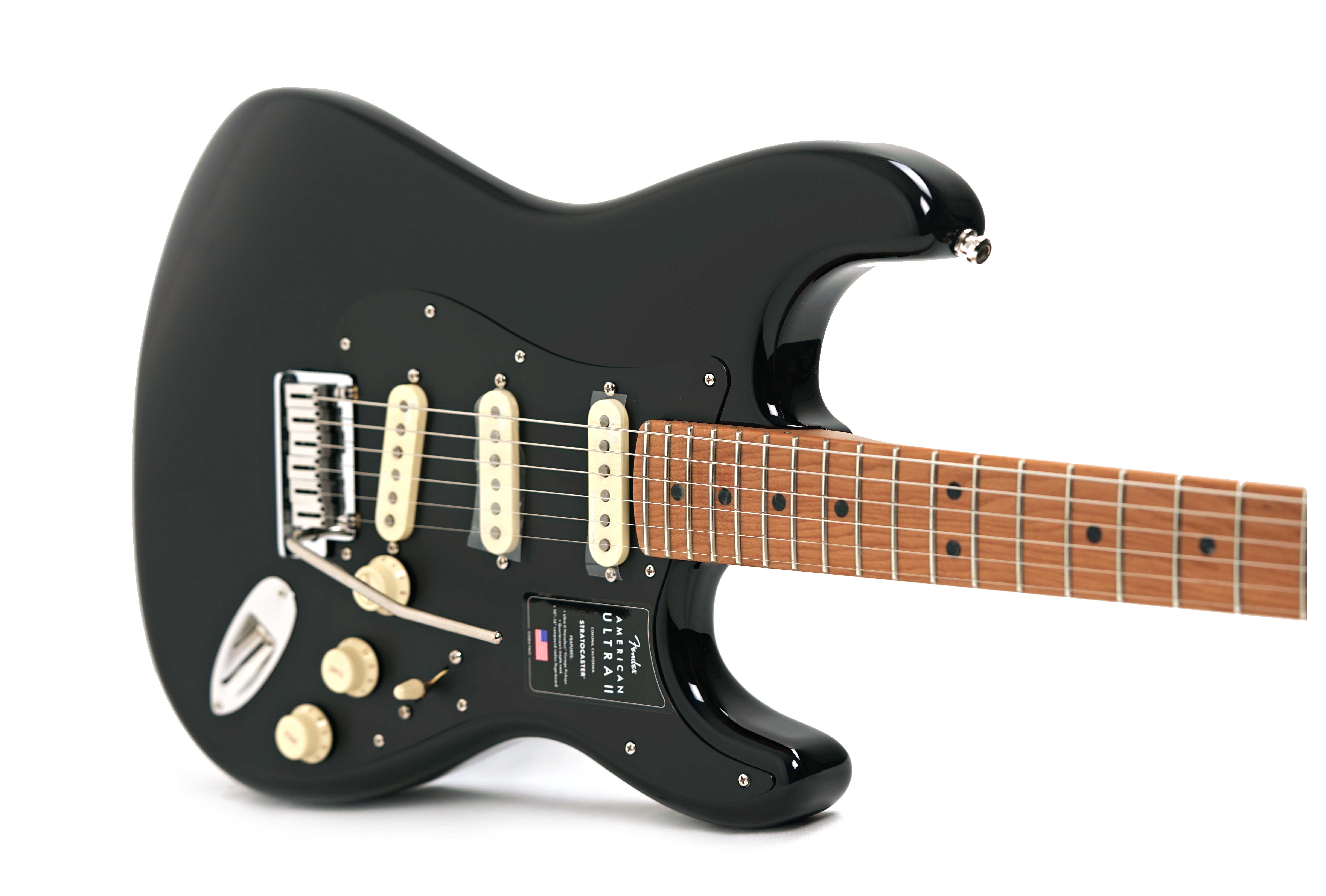 Fender Ultra II Stratocaster Roasted Maple Fingerboard Black