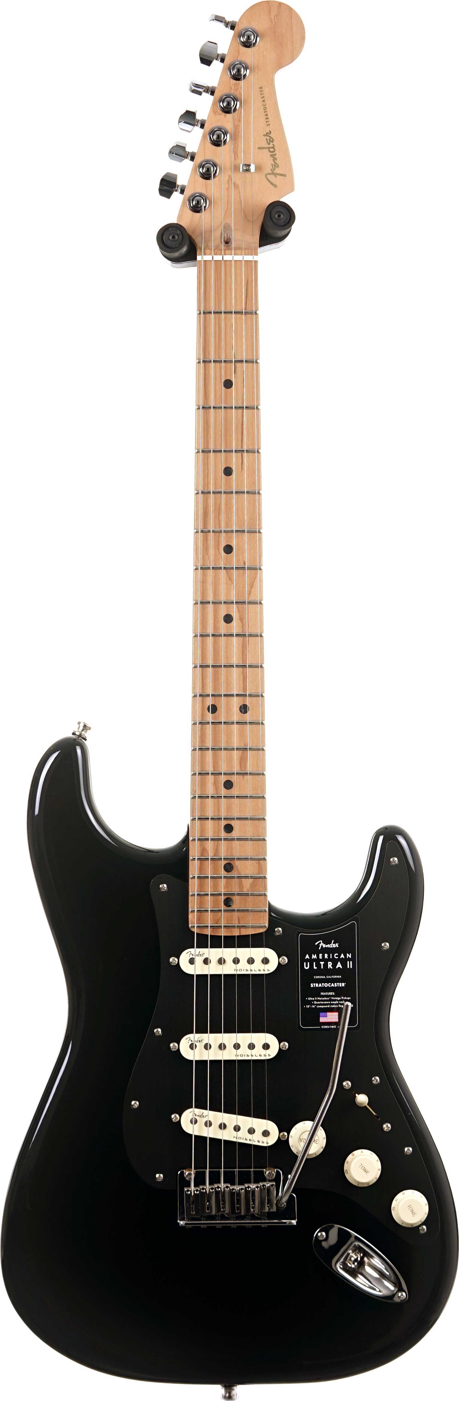 Fender Ultra II Stratocaster Roasted Maple Fingerboard Black guitarguitar Exclusive #US25006724