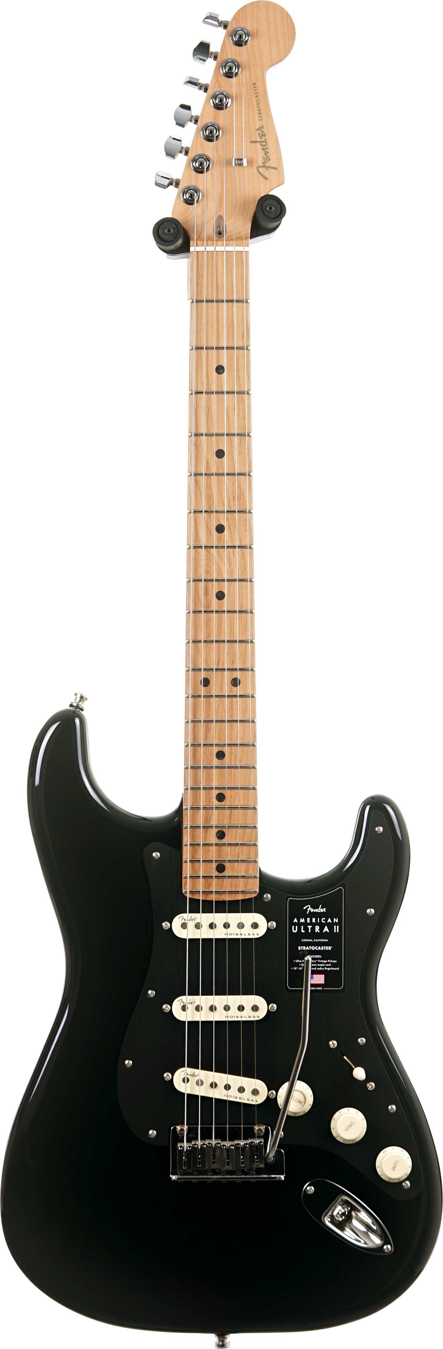 Fender Ultra II Stratocaster Roasted Maple Fingerboard Black guitarguitar Exclusive (Ex-Demo) #US25006712