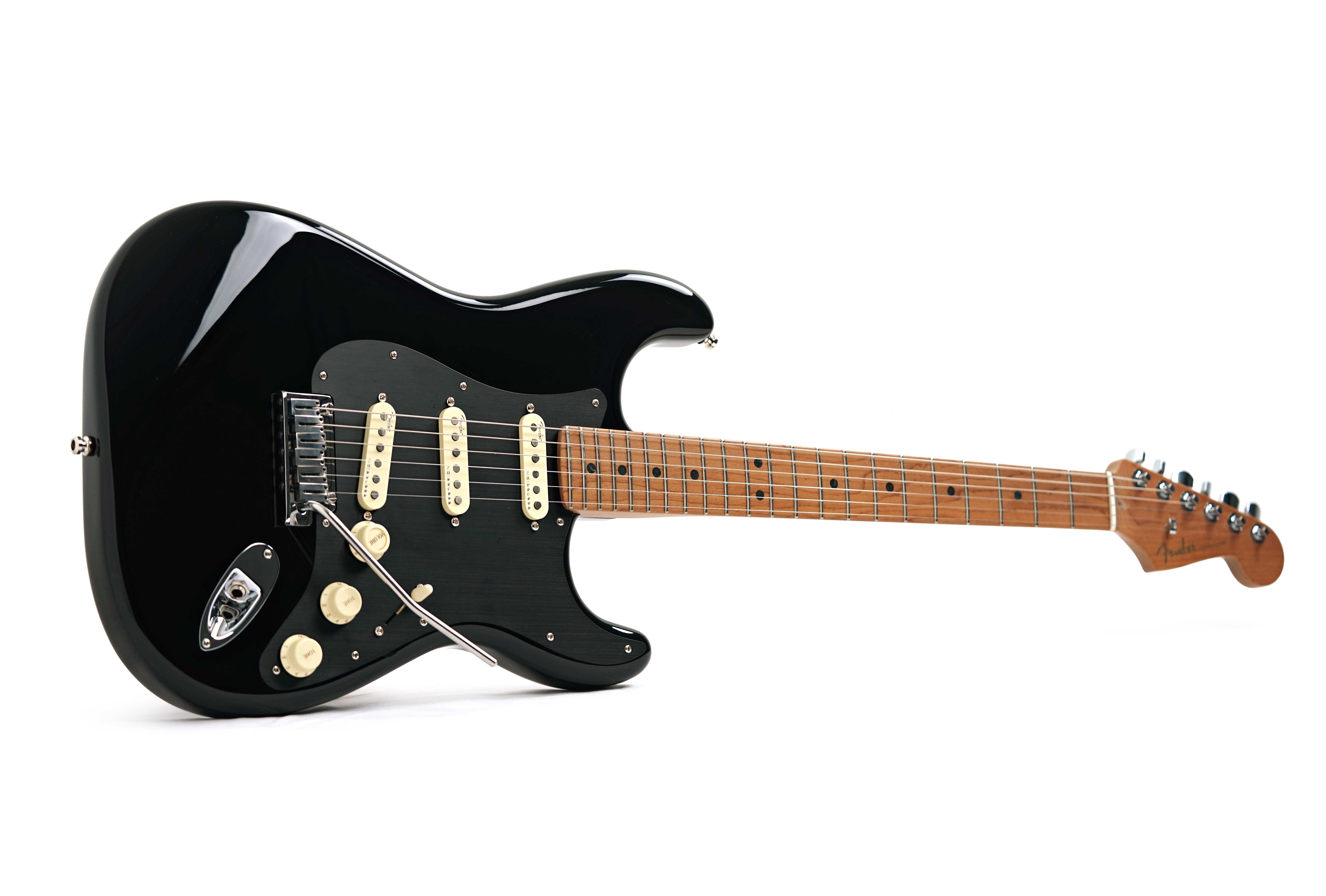 Fender guitarguitar Exclusive Ultra II Stratocaster Roasted Maple Fingerboard Black #US25026121