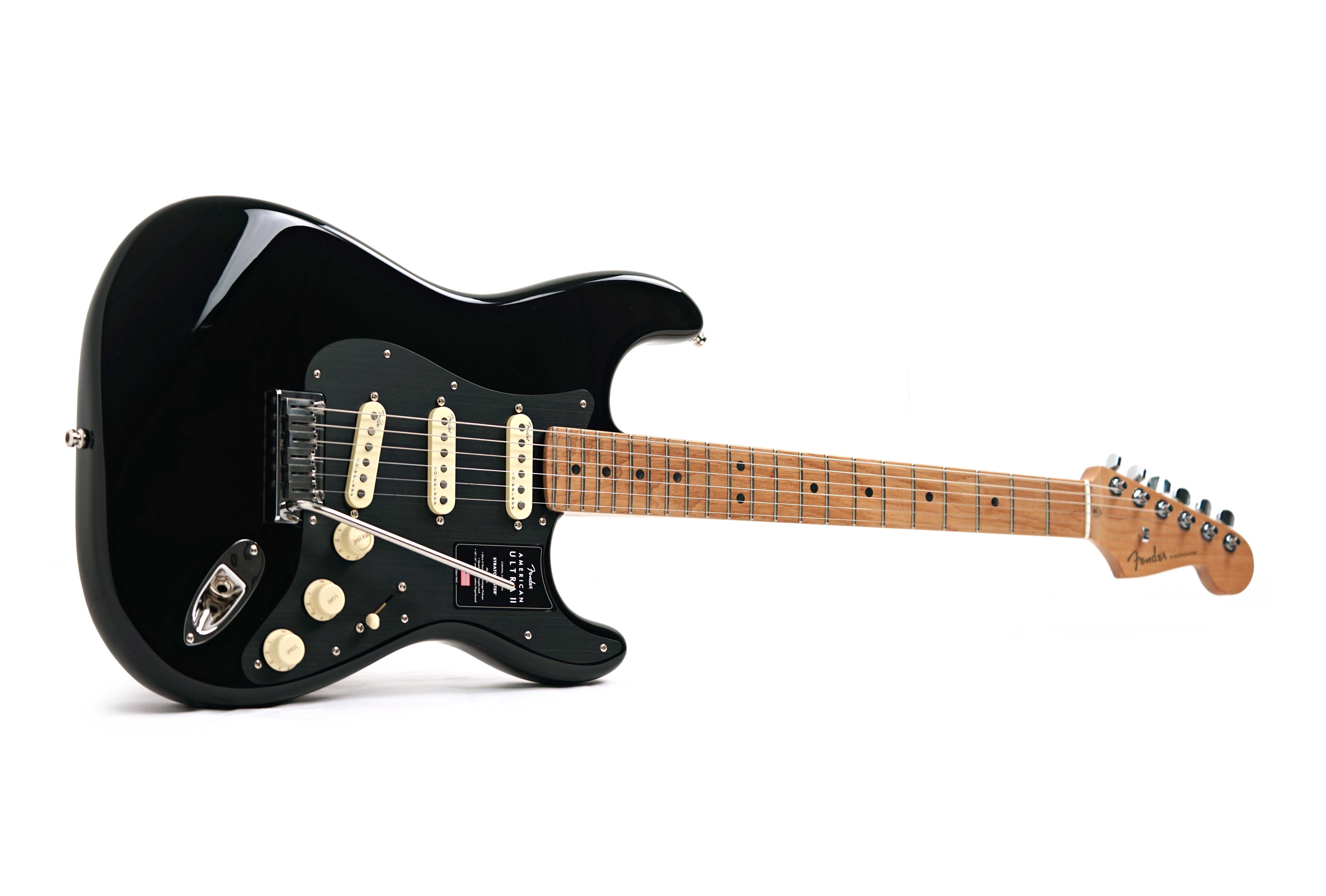 Fender guitarguitar Exclusive Ultra II Stratocaster Roasted Maple Fingerboard Black #US25006780