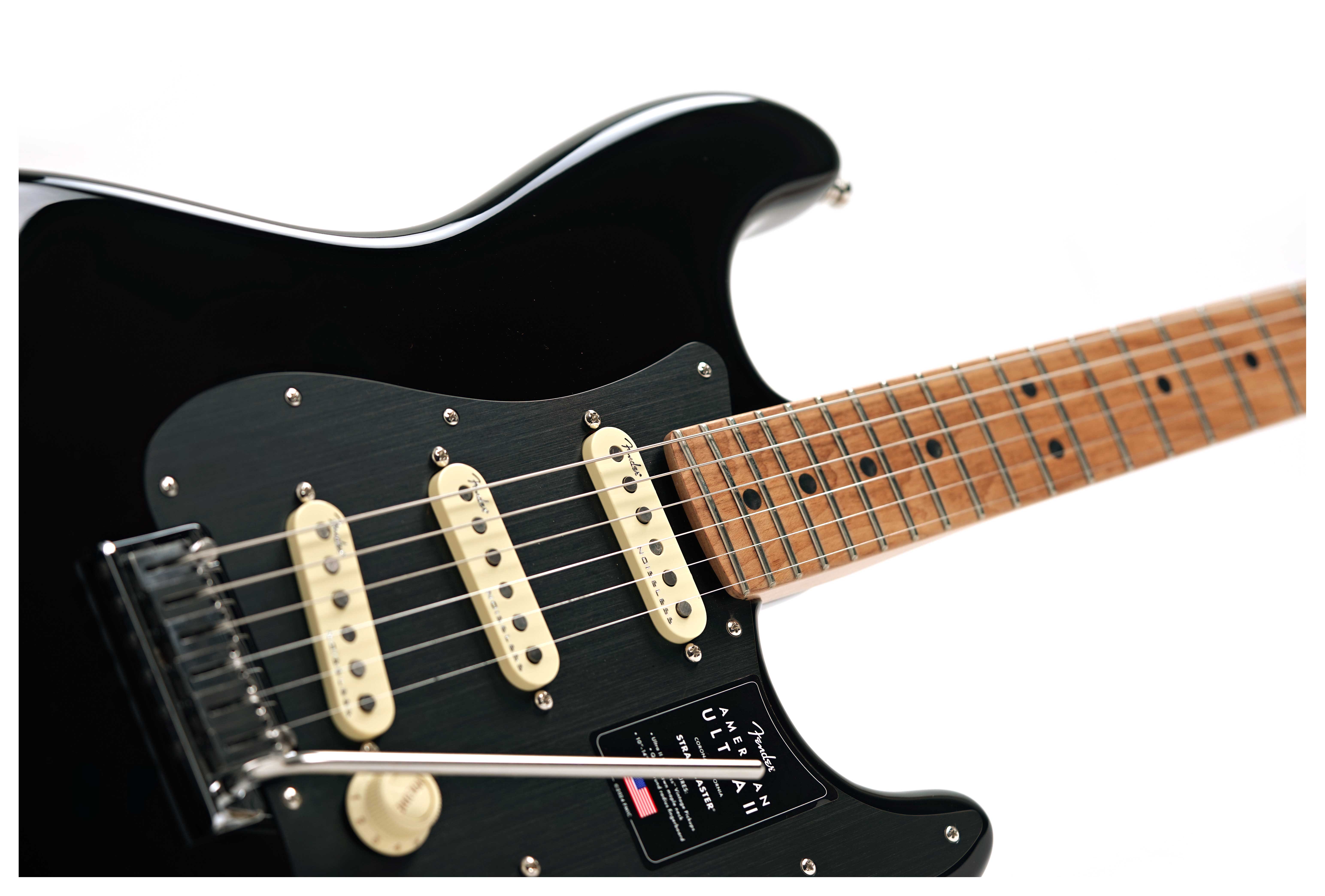 Fender guitarguitar Exclusive Ultra II Stratocaster Roasted Maple Fingerboard Black #US25006780
