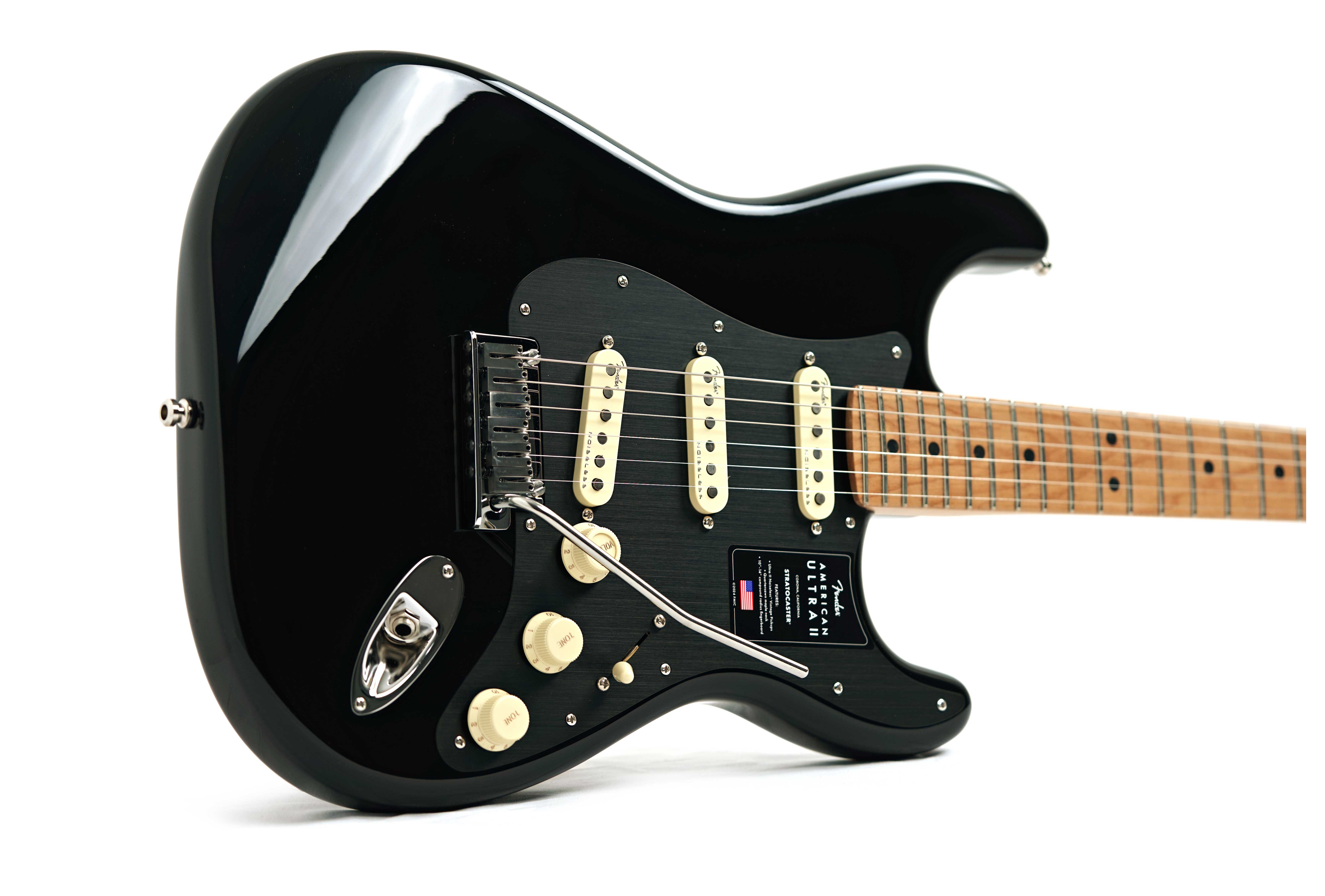 Fender guitarguitar Exclusive Ultra II Stratocaster Roasted Maple Fingerboard Black #US25006701