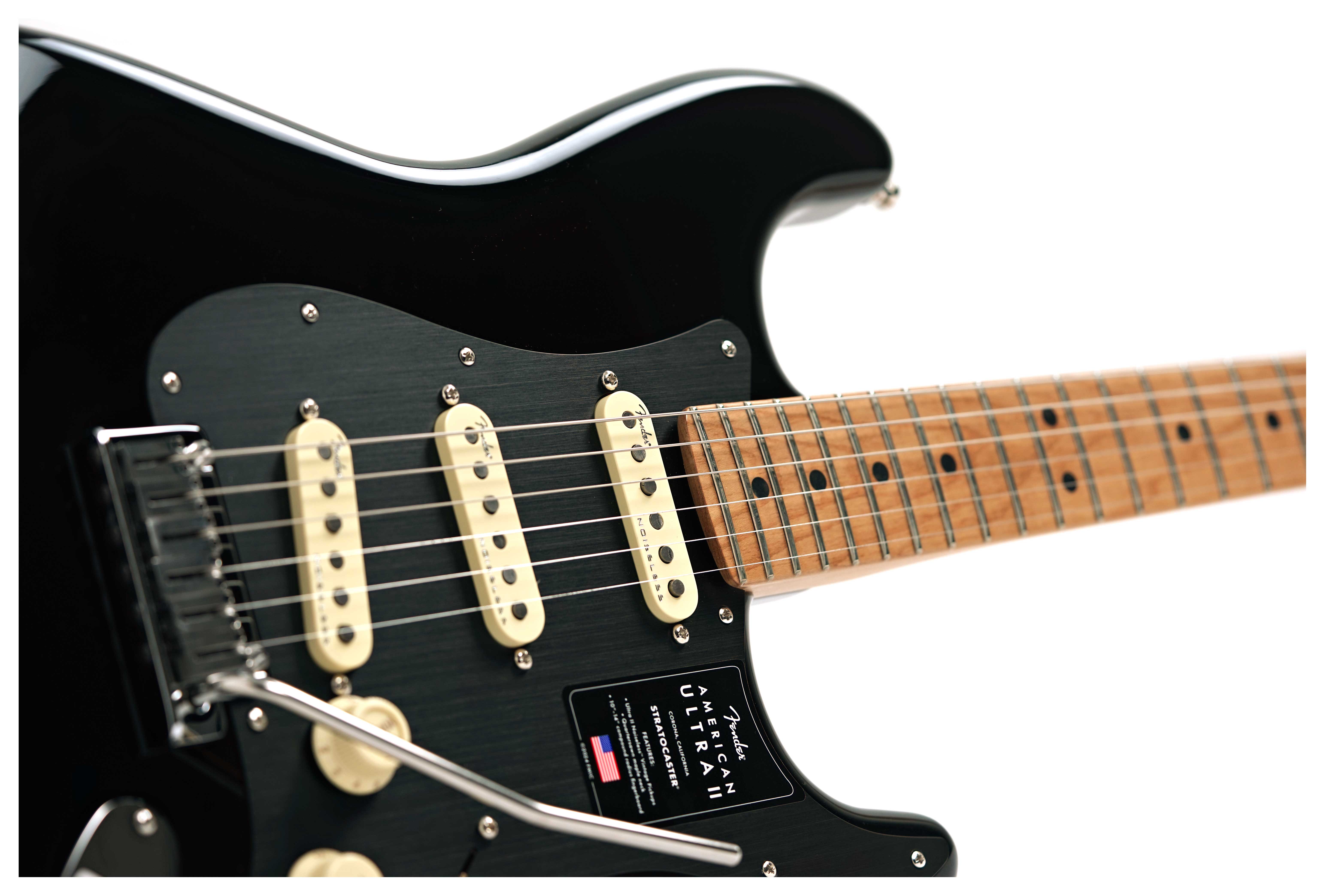 Fender guitarguitar Exclusive Ultra II Stratocaster Roasted Maple Fingerboard Black #US25006701