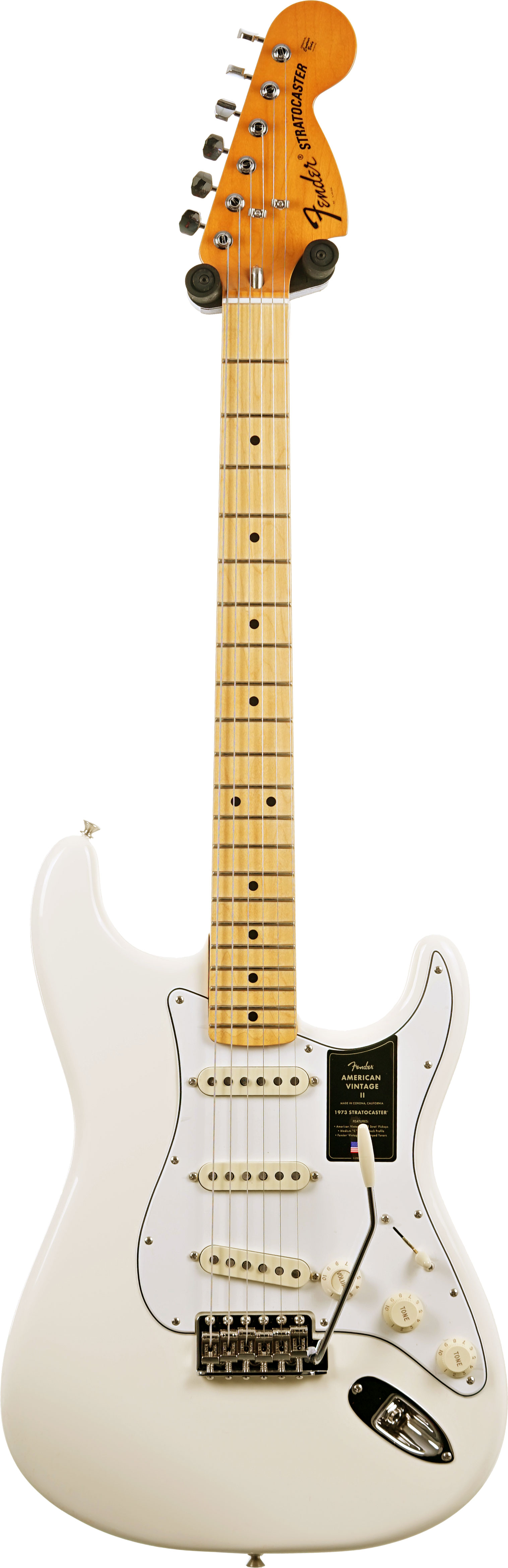 Fender guitarguitar Exclusive American Vintage II 73 Stratocaster Maple Fingerboard Olympic White (Ex-Demo) #V16518