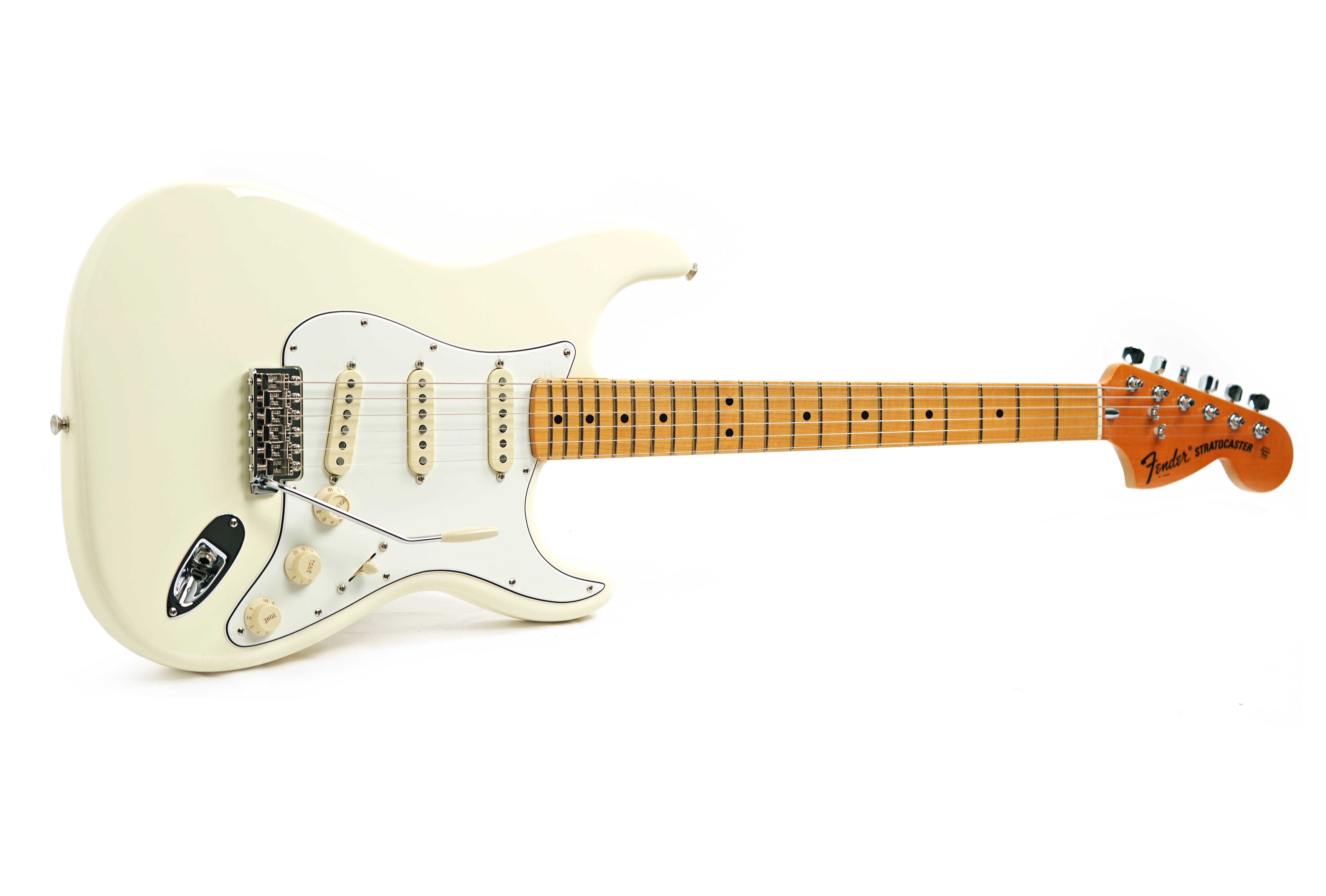 Fender guitarguitar Exclusive American Vintage II 73 Stratocaster Maple Fingerboard Olympic White #V16320