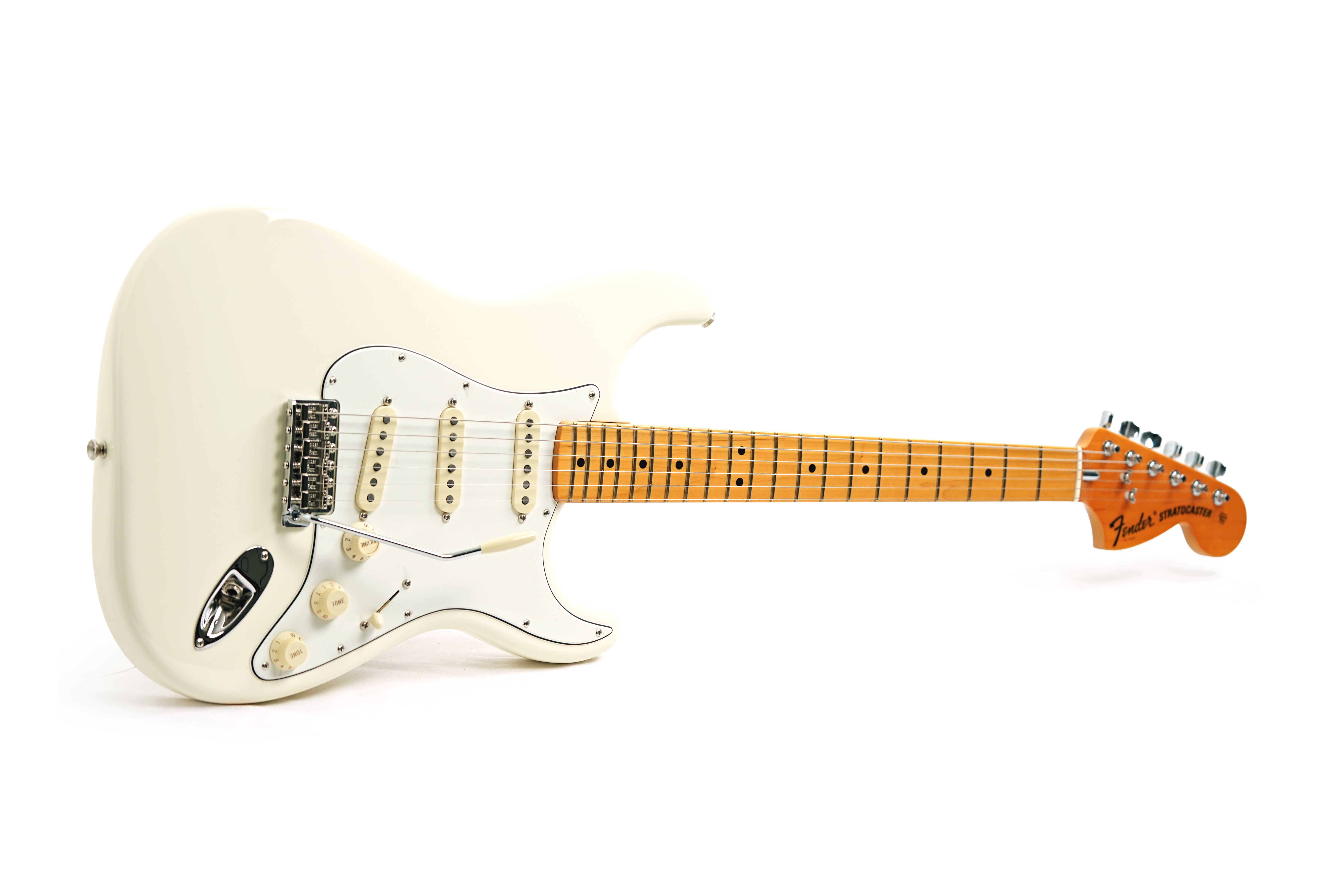 Fender guitarguitar Exclusive American Vintage II 73 Stratocaster Maple Fingerboard Olympic White #V16282