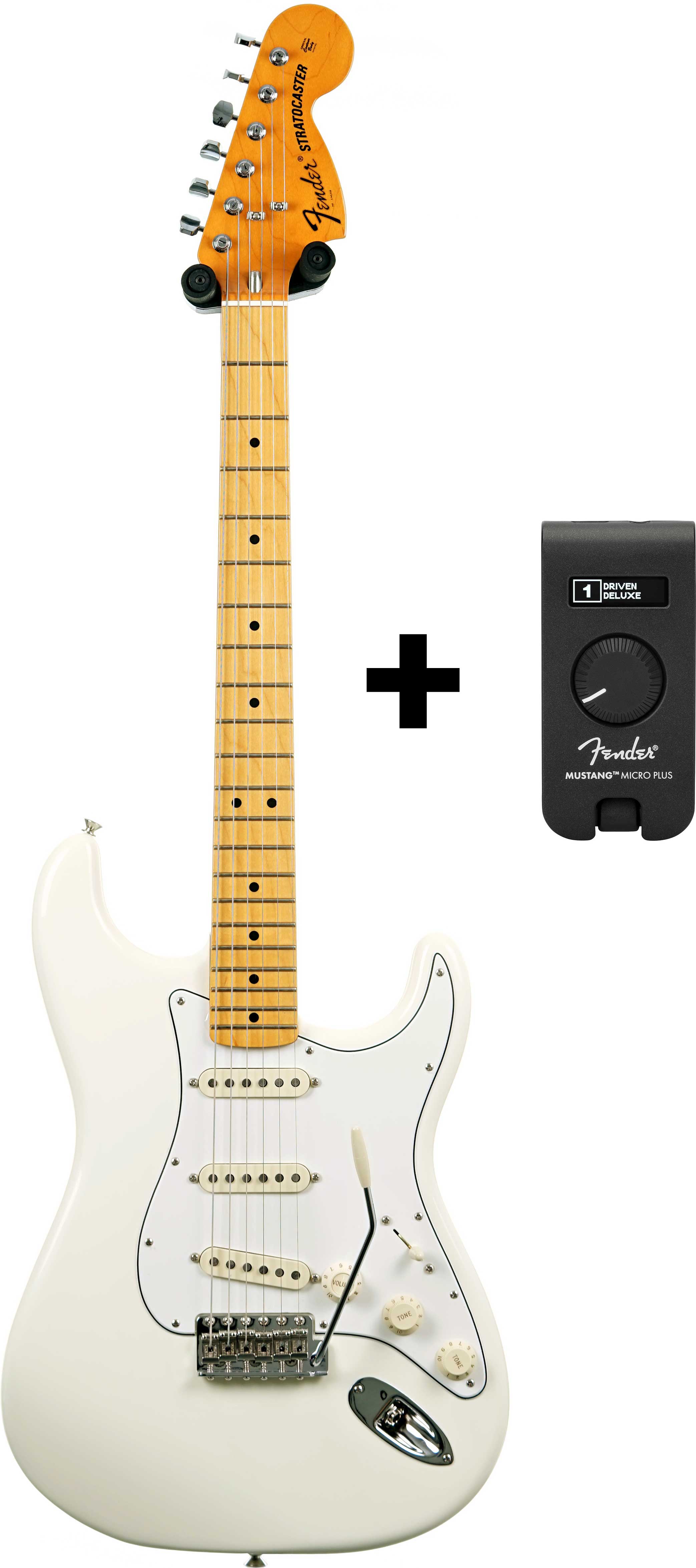 Fender guitarguitar Exclusive American Vintage II 73 Stratocaster Maple Fingerboard Olympic White