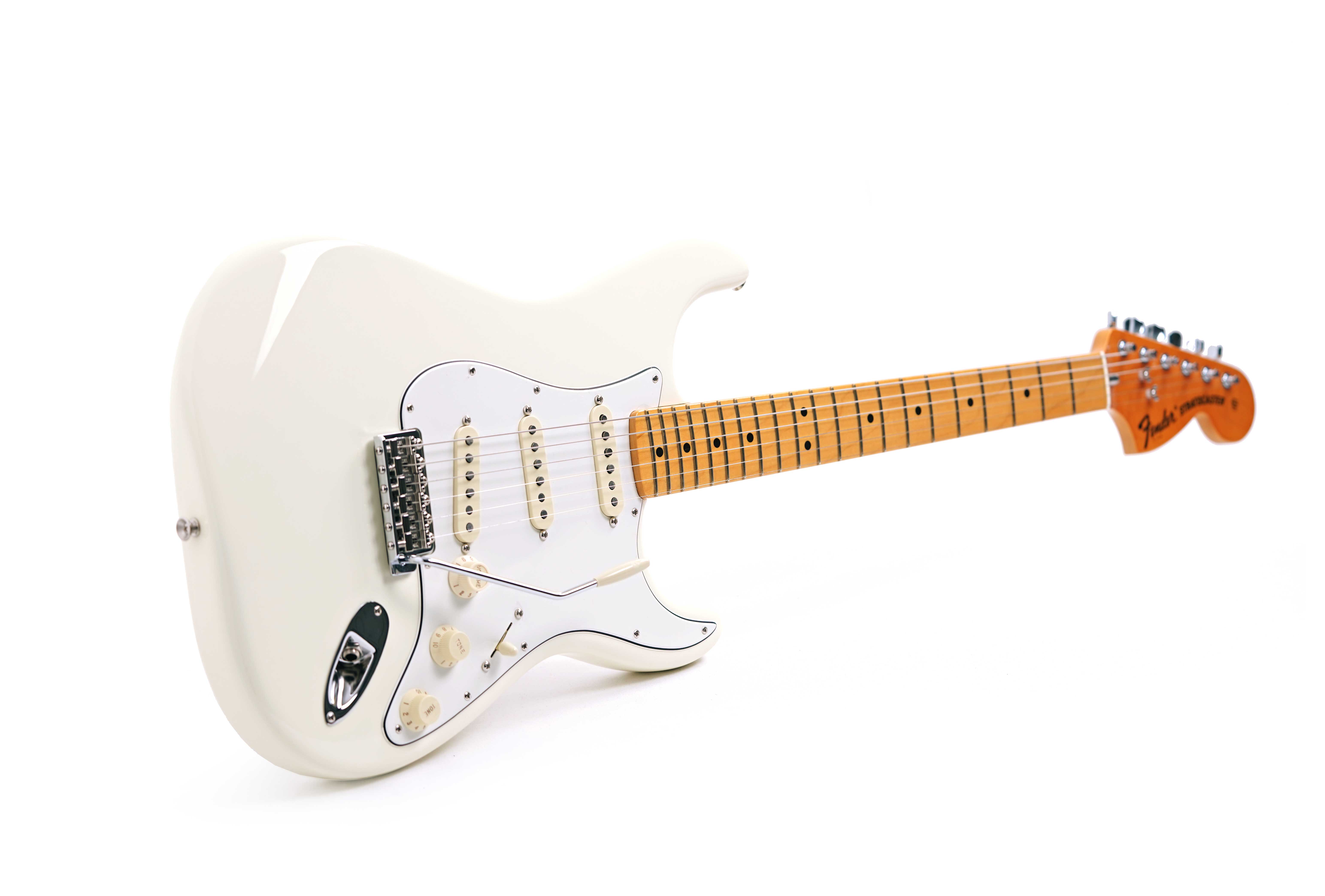 Fender guitarguitar Exclusive American Vintage II 73 Stratocaster Maple Fingerboard Olympic White