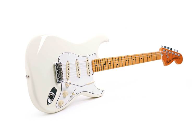 Fender guitarguitar Exclusive American Vintage II 73 Stratocaster Maple Fingerboard Olympic White Fender guitarguitar Exclusive American Vintage II 73 Stratocaster Maple Fingerboard Olympic White
