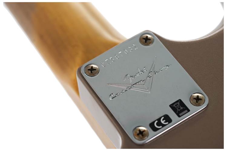 Fender Custom Shop 1959 Stratocaster Journeyman Relic Shoreline Gold Rosewood Fingerboard #CZ587032 Fender Custom Shop 1959 Stratocaster Journeyman Relic Shoreline Gold Rosewood Fingerboard #CZ587032