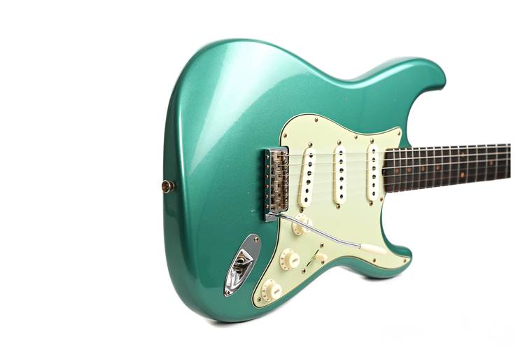 Fender Custom Shop 1959 Stratocaster Journeyman Relic Sherwood Green Metallic Rosewood Fingerboard #CZ586978 Fender Custom Shop 1959 Stratocaster Journeyman Relic Sherwood Green Metallic Rosewood Fingerboard #CZ586978