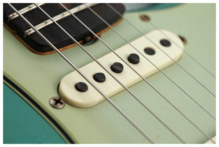 Fender Custom Shop 1959 Stratocaster Journeyman Relic Sherwood Green Metallic Rosewood Fingerboard #CZ586978 Fender Custom Shop 1959 Stratocaster Journeyman Relic Sherwood Green Metallic Rosewood Fingerboard #CZ586978