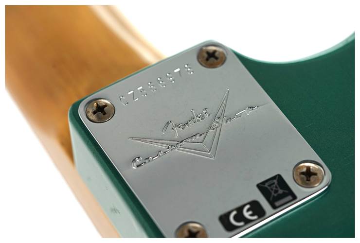 Fender Custom Shop 1959 Stratocaster Journeyman Relic Sherwood Green Metallic Rosewood Fingerboard #CZ586978 Fender Custom Shop 1959 Stratocaster Journeyman Relic Sherwood Green Metallic Rosewood Fingerboard #CZ586978
