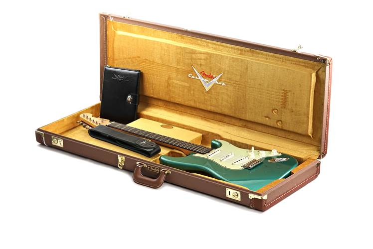 Fender Custom Shop 1959 Stratocaster Journeyman Relic Sherwood Green Metallic Rosewood Fingerboard #CZ586978 Fender Custom Shop 1959 Stratocaster Journeyman Relic Sherwood Green Metallic Rosewood Fingerboard #CZ586978