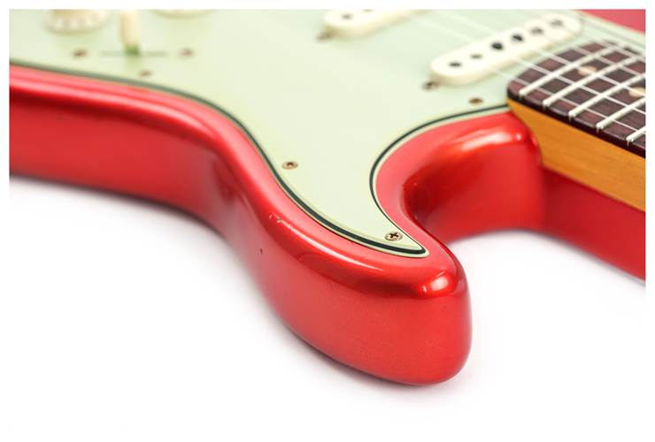 Fender Custom Shop 1959 Stratocaster Journeyman Relic Melon Candy Rosewood Fingerboard #CZ586968 Fender Custom Shop 1959 Stratocaster Journeyman Relic Melon Candy Rosewood Fingerboard #CZ586968