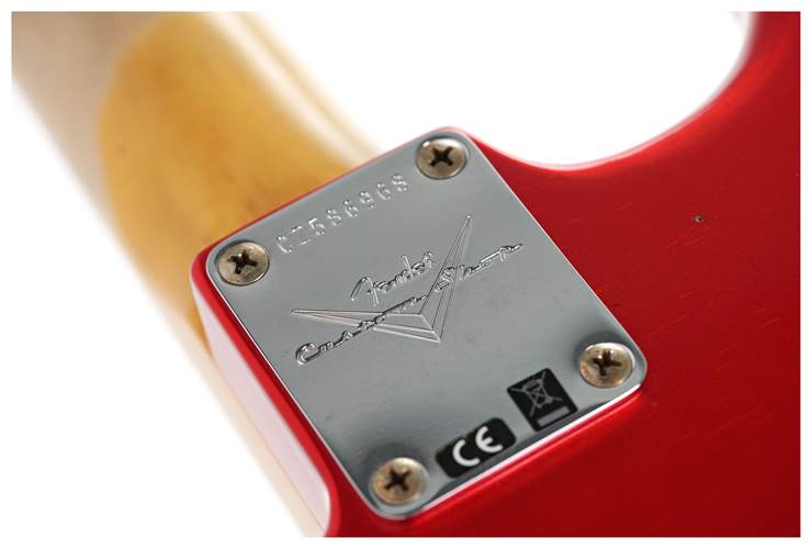 Fender Custom Shop 1959 Stratocaster Journeyman Relic Melon Candy Rosewood Fingerboard #CZ586968 Fender Custom Shop 1959 Stratocaster Journeyman Relic Melon Candy Rosewood Fingerboard #CZ586968