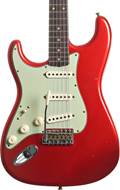 Fender Custom Shop 1959 Collection Stratocaster Journeyman Relic Melon Candy Left Handed #CZ587464