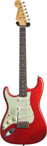 Fender Custom Shop 1959 Stratocaster Journeyman Relic Melon Candy Left Handed #CZ587464 Fender Custom Shop 1959 Stratocaster Journeyman Relic Melon Candy Left Handed #CZ587464