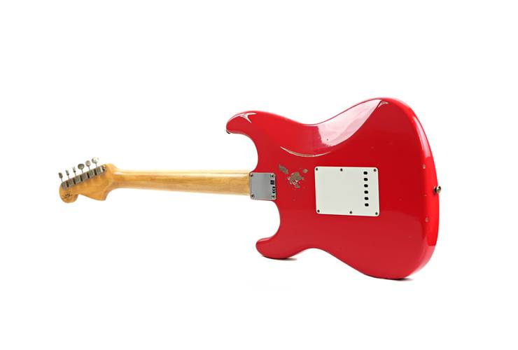 Fender Custom Shop Mid '60s Stratocaster Relic Hot Rod Red #R1436196000001 Fender Custom Shop Mid '60s Stratocaster Relic Hot Rod Red #R1436196000001
