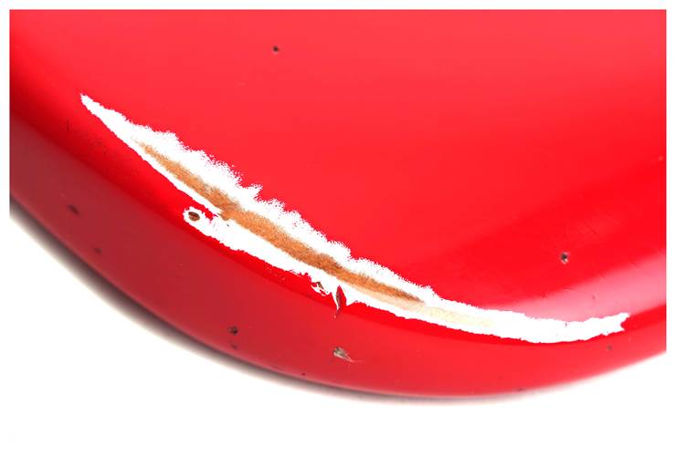Fender Custom Shop Mid '60s Stratocaster Relic Hot Rod Red #R1436196000001 Fender Custom Shop Mid '60s Stratocaster Relic Hot Rod Red #R1436196000001